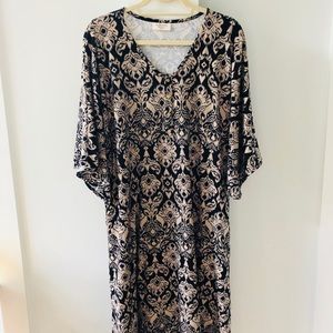 EUC Dwell + Slumber Damask Classic Caftan